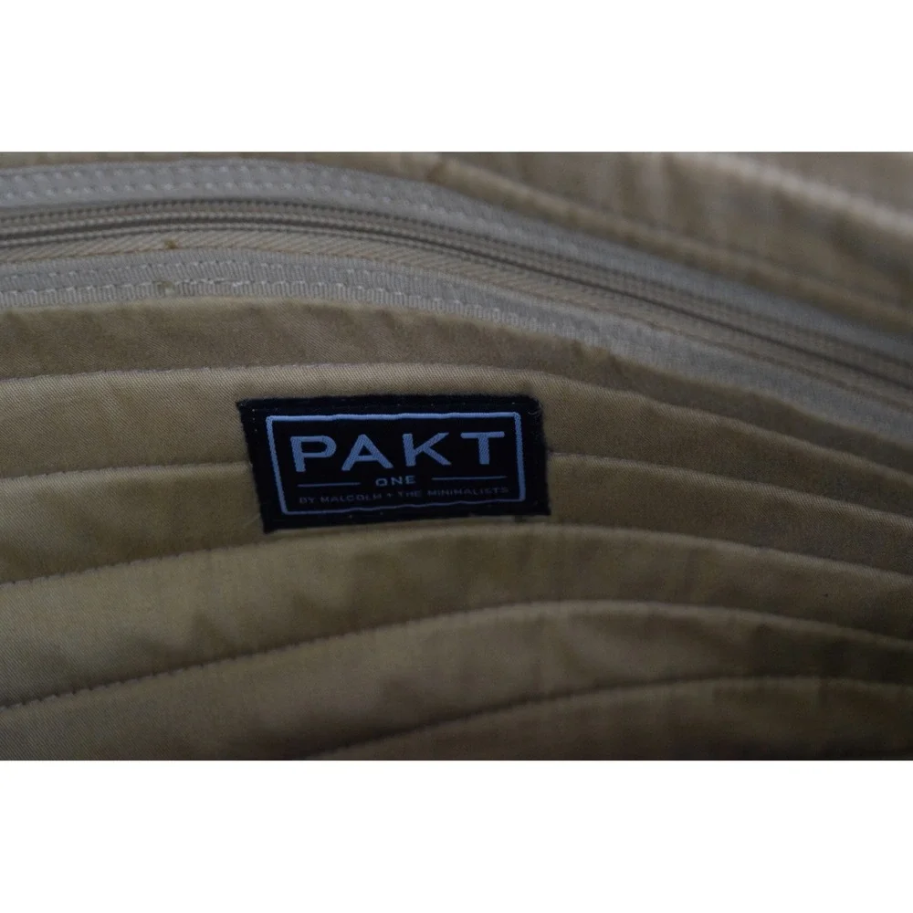 Pakt One Travel Duffel Bag 35L by Malcom Minimalist Navy Blue Travel Weekender